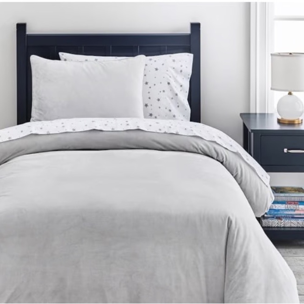 Pottery Barn Kids chamois duvet cover